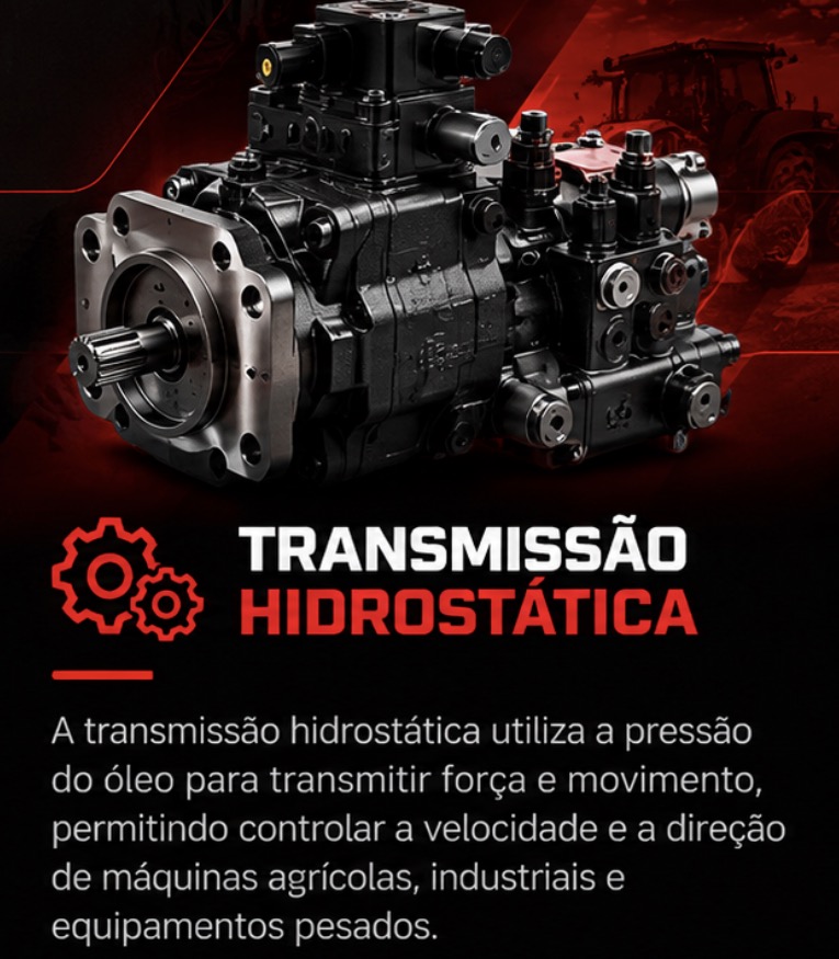Transmissão hidrostática: equipamento e explicação do sistema